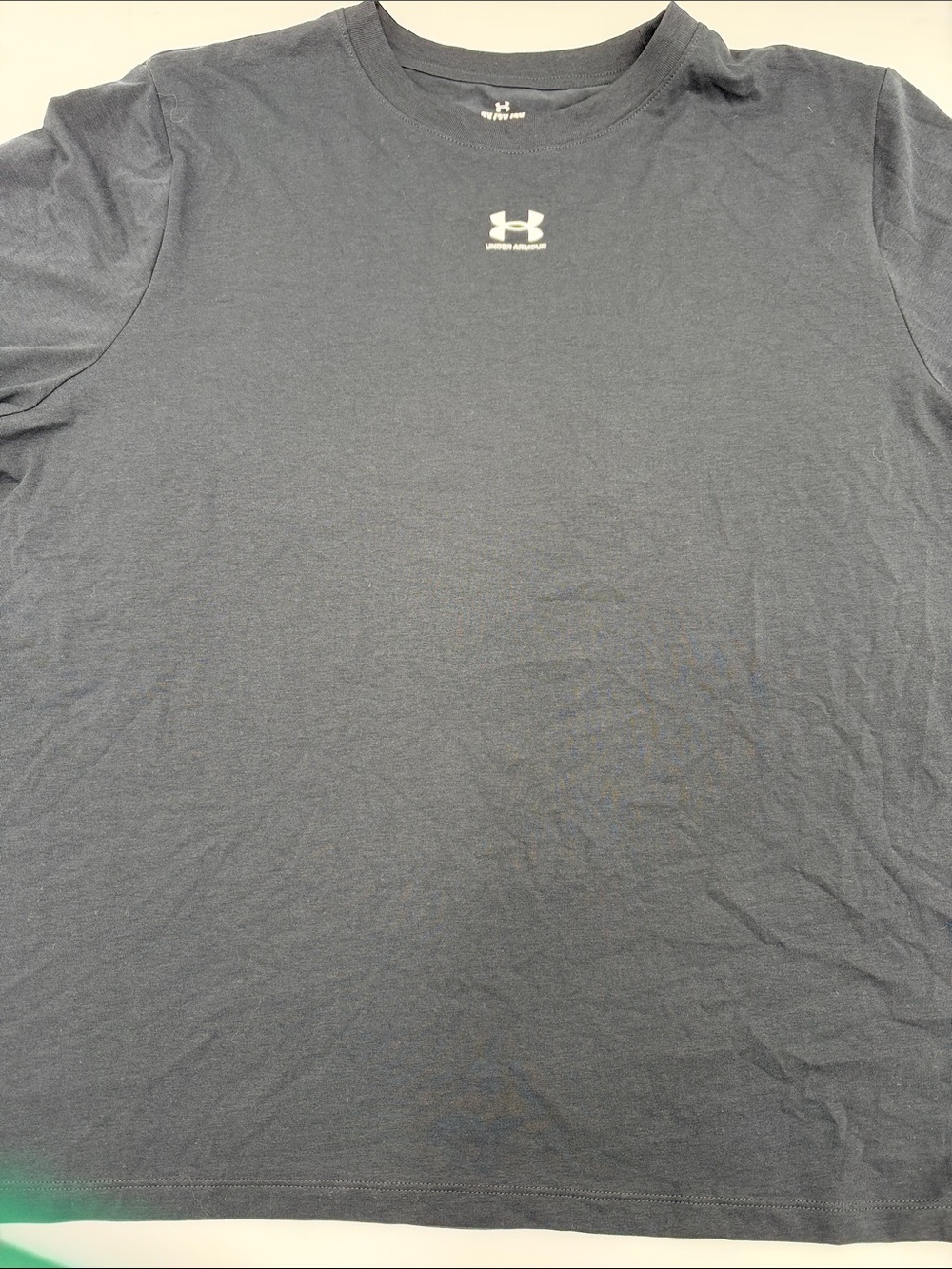 Under Armour Rival Core T-Shirt in Black/White